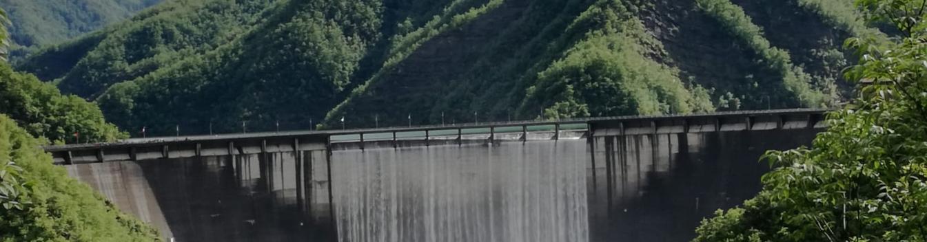 La diga di Ridracoli La diga di Ridracoli